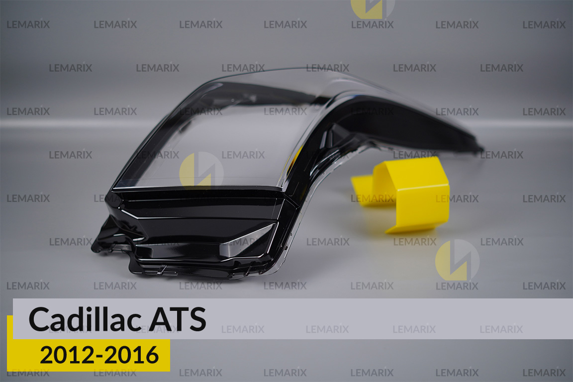 Скло фари Cadillac ATS (2012-2016) ліве