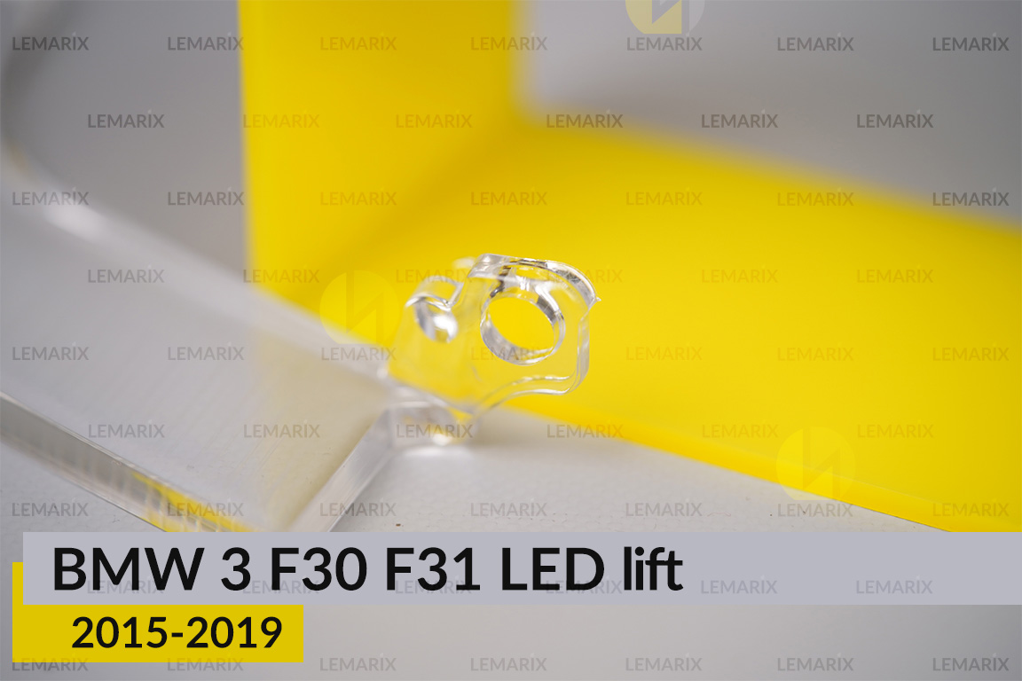 Блок світловода фари BMW 3 F30 F31 LED (2015-2019) рест боковий Icon Light 3D правий