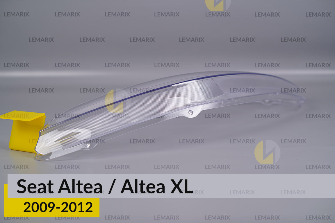 Скло фари Seat Altea/Altea XL (2009-2012) праве
