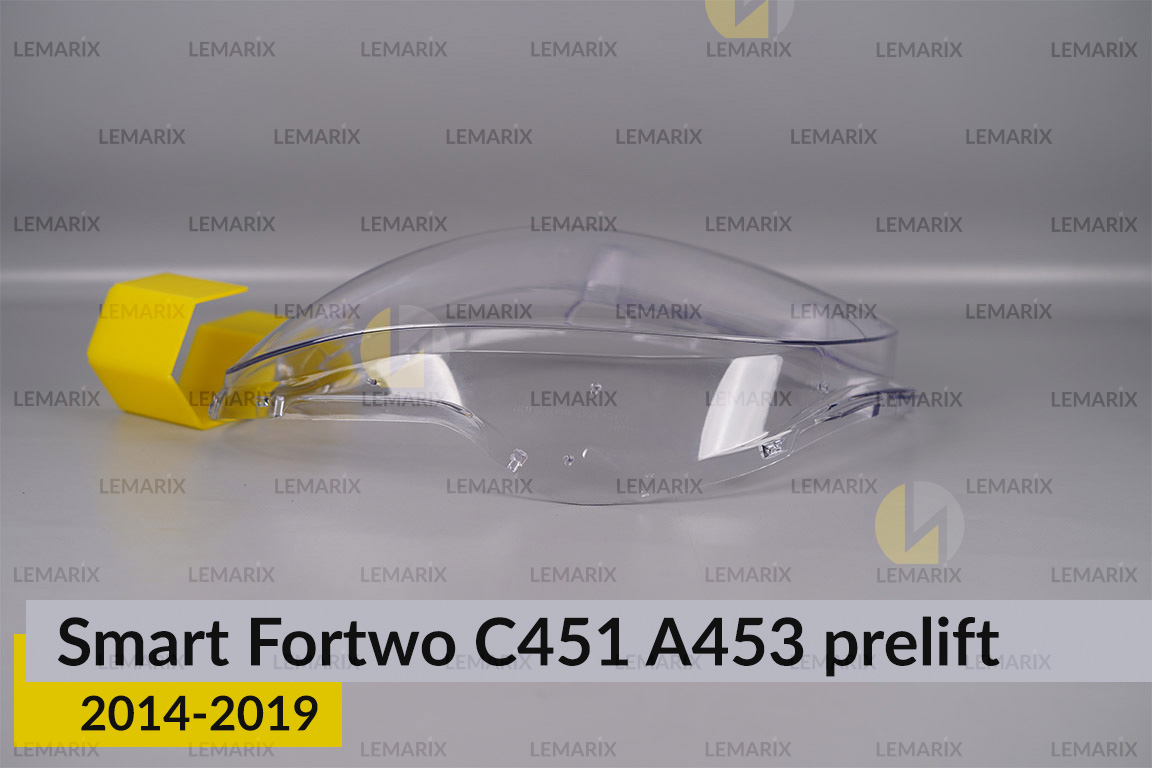 Скло фари Smart Fortwo C451 A453 (2014-2019) дорест ліве