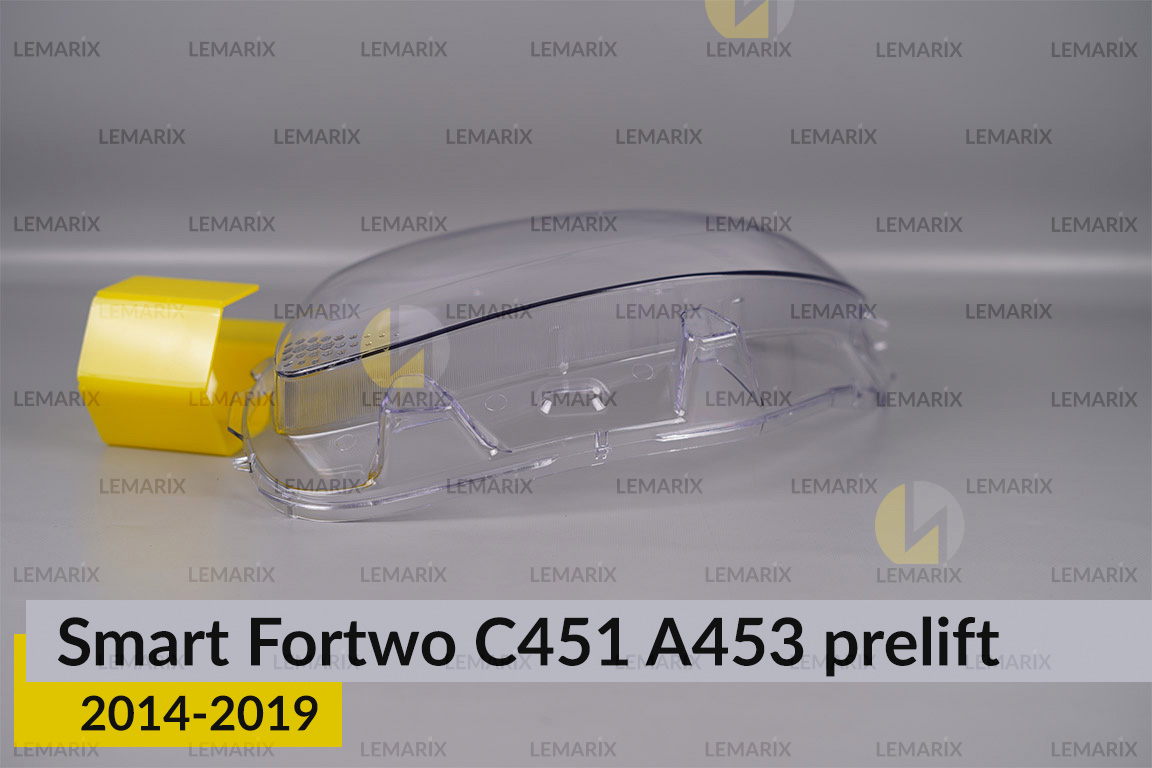 Скло фари Smart Fortwo C451 A453 (2014-2019) дорест ліве