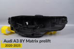 Корпус фари Audi A3 8Y Matrix (2020-2025) дорест правий