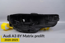 Корпус фари Audi A3 8Y Matrix (2020-2025) дорест правий