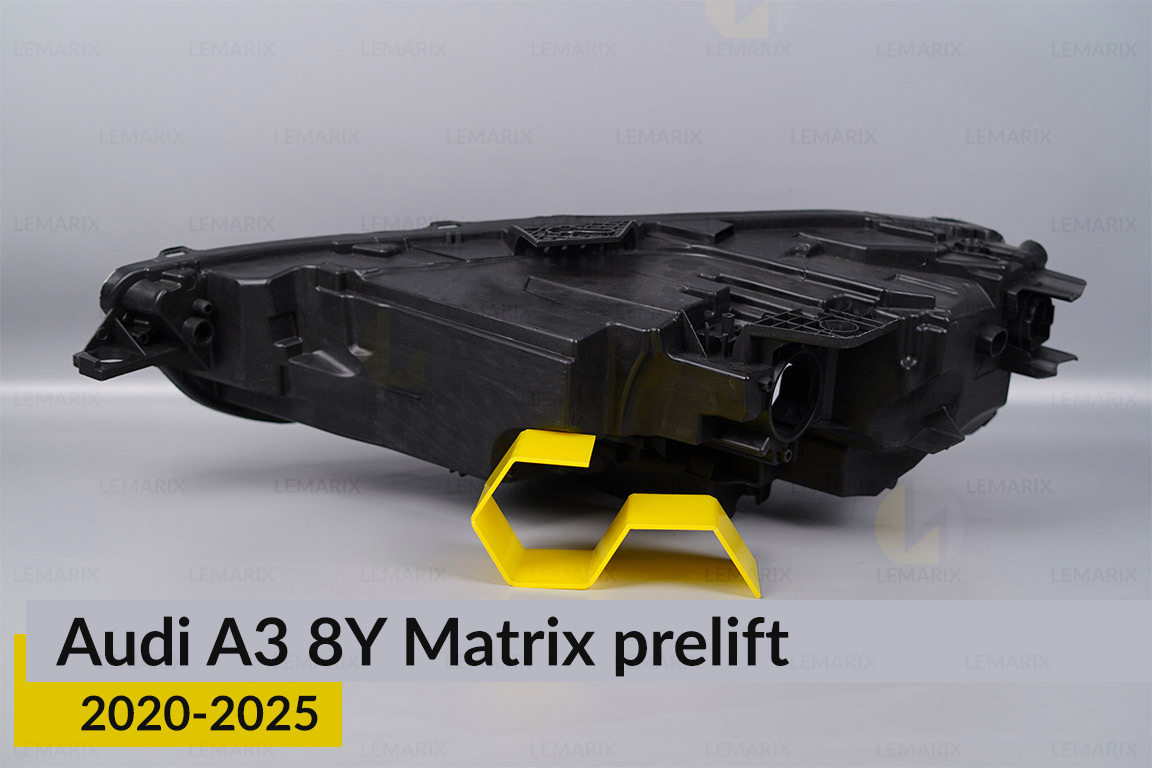 Корпус фари Audi A3 8Y Matrix (2020-2026) дорест правий