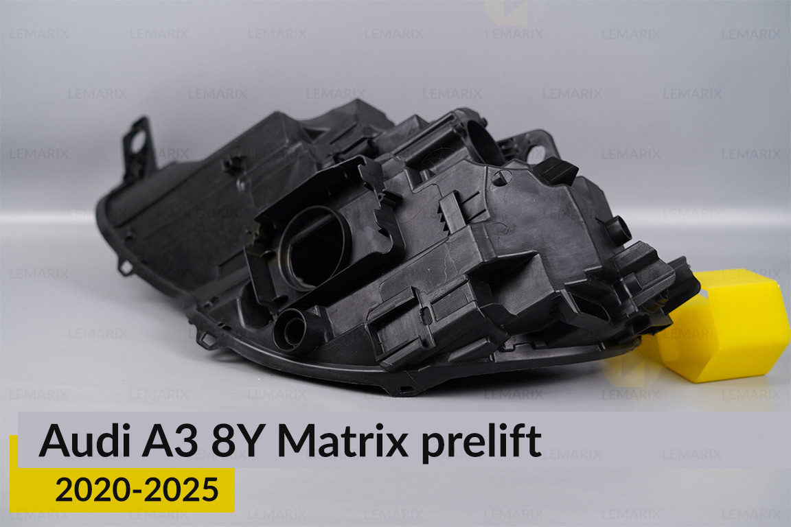 Корпус фари Audi A3 8Y Matrix (2020-2026) дорест правий