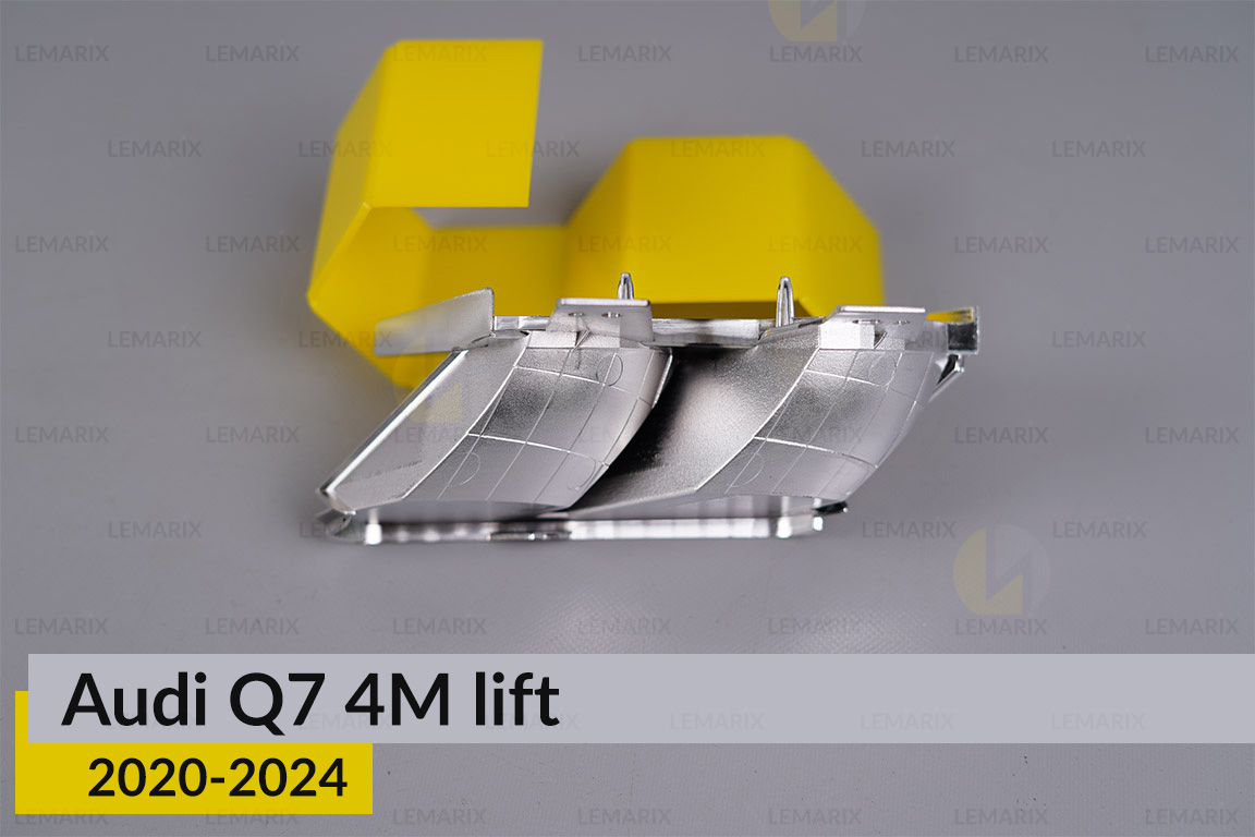 Хромована маска рефлектора Audi Q7 4M (2020-2024) рест права