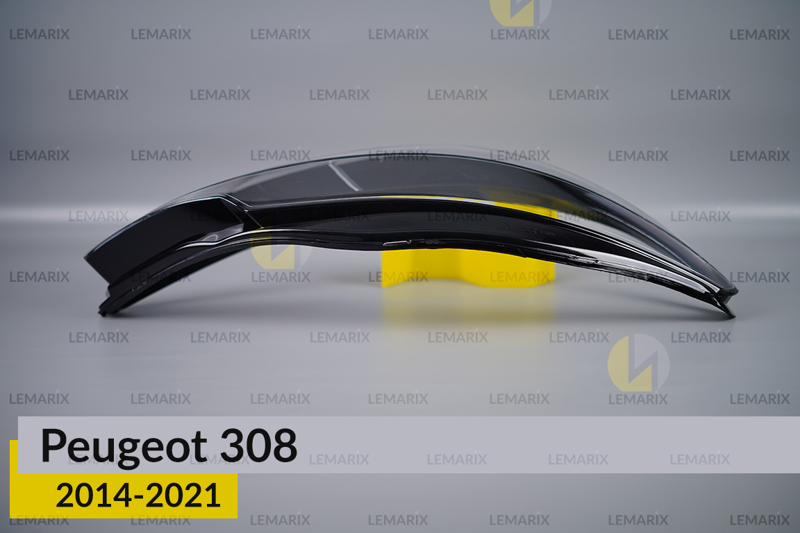 Скло фари Peugeot 308 (2014-2021) праве