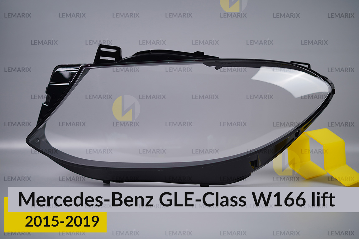 Скло фари Mercedes-Benz GLE-Class W166 (2015-2019) рест ліве