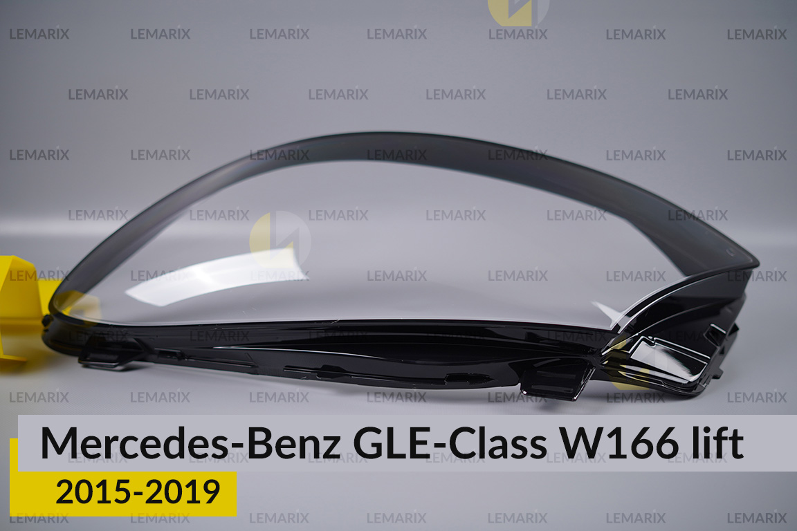 Скло фари Mercedes-Benz GLE-Class W166 (2015-2019) рест ліве