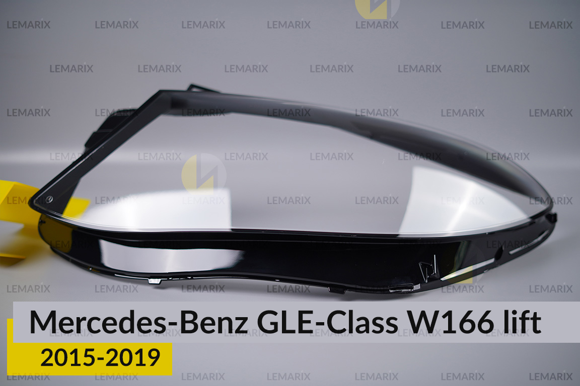 Скло фари Mercedes-Benz GLE-Class W166 (2015-2019) рест ліве