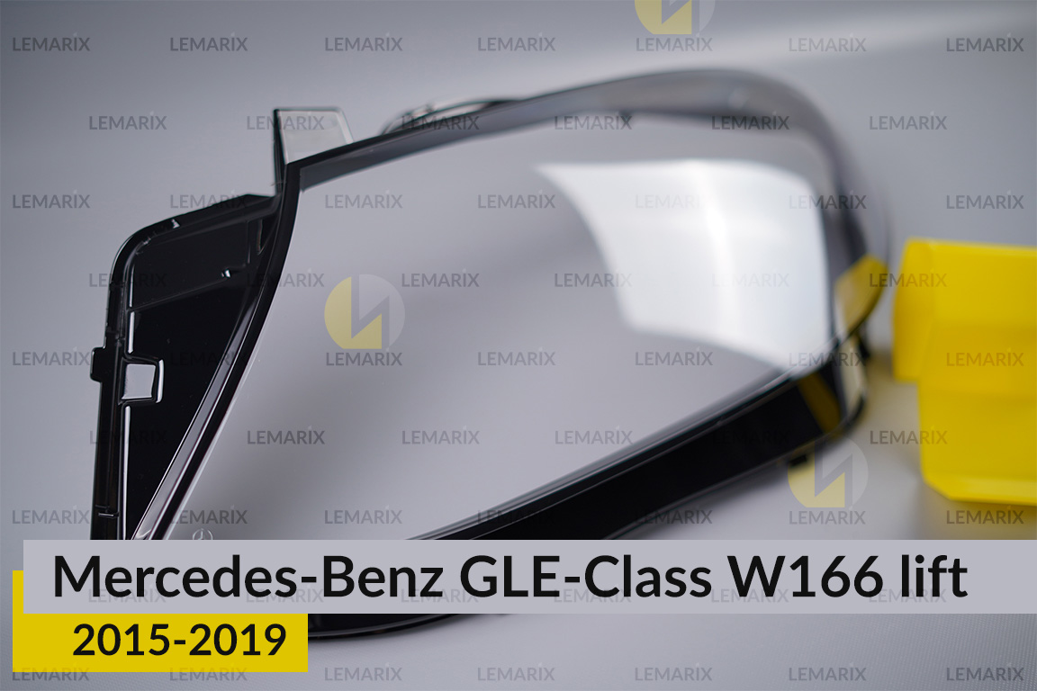 Скло фари Mercedes-Benz GLE-Class W166 (2015-2019) рест ліве