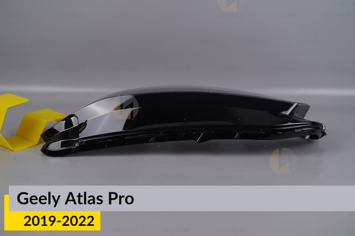 Скло фари Geely Atlas Pro LED (2019-2022) ліве