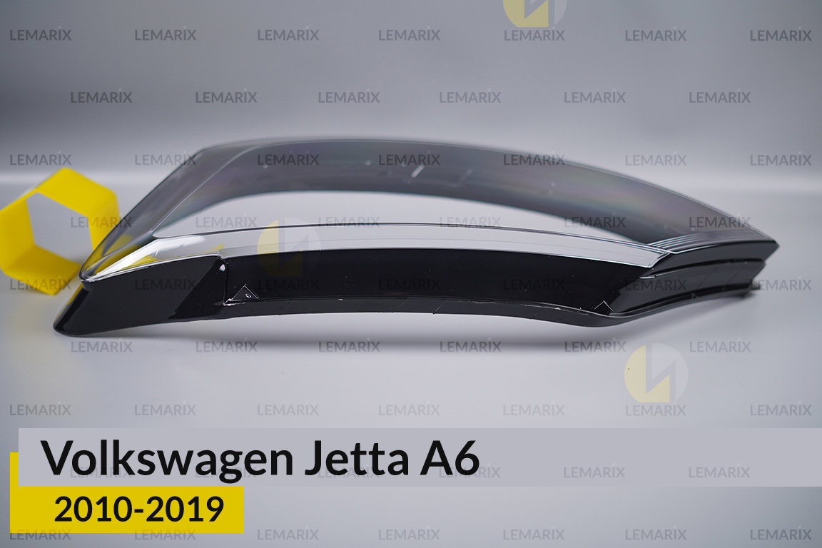 Скло фари VW Volkswagen Jetta A6 (2010-2019) ліве
