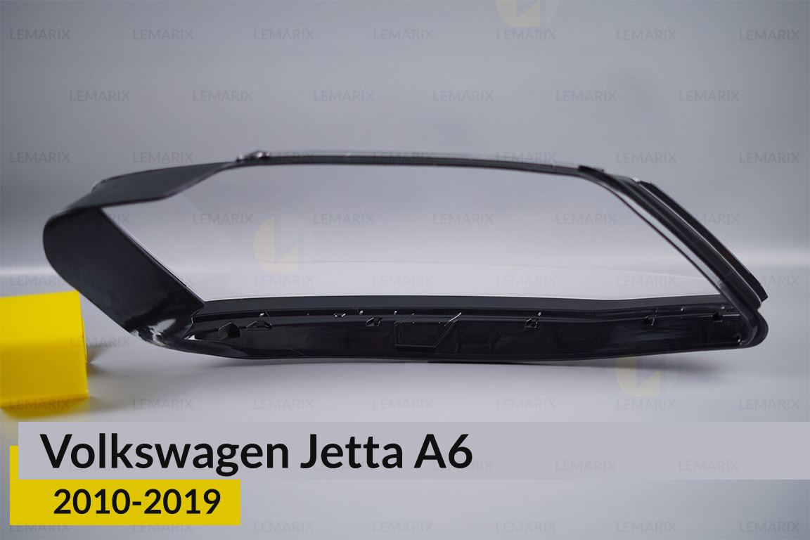 Скло фари VW Volkswagen Jetta A6 (2010-2019) ліве
