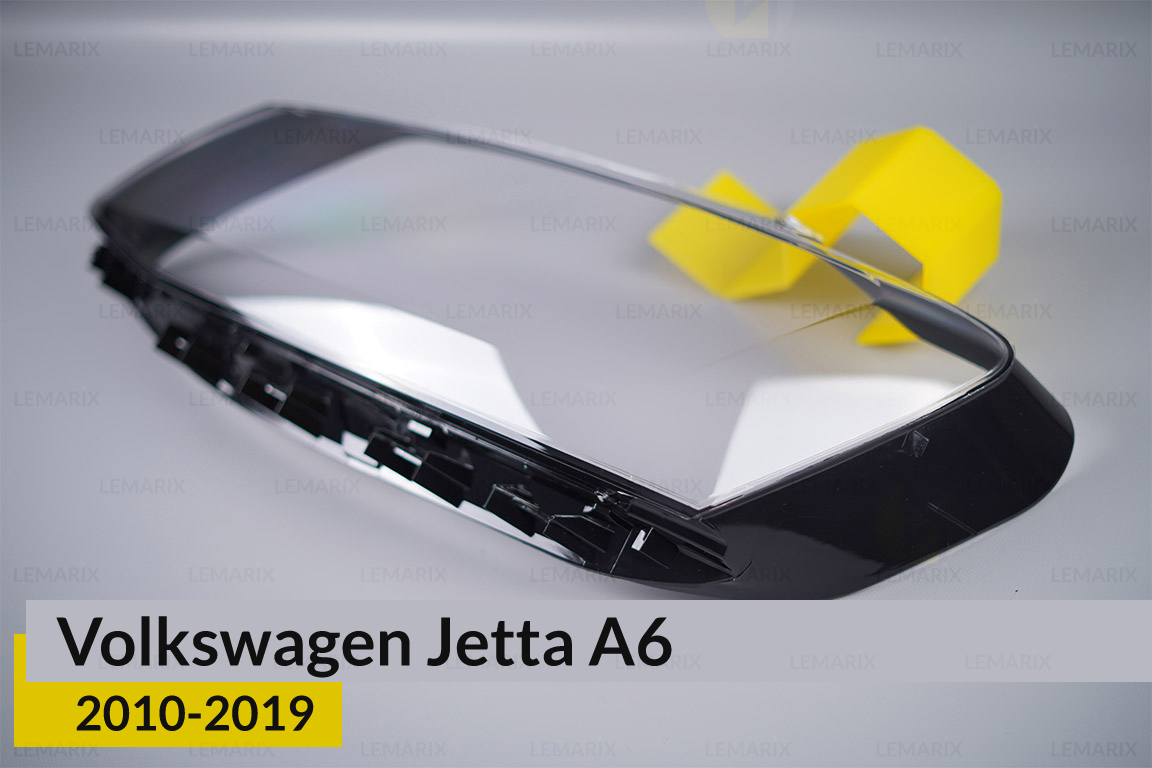 Скло фари VW Volkswagen Jetta A6 (2010-2019) ліве