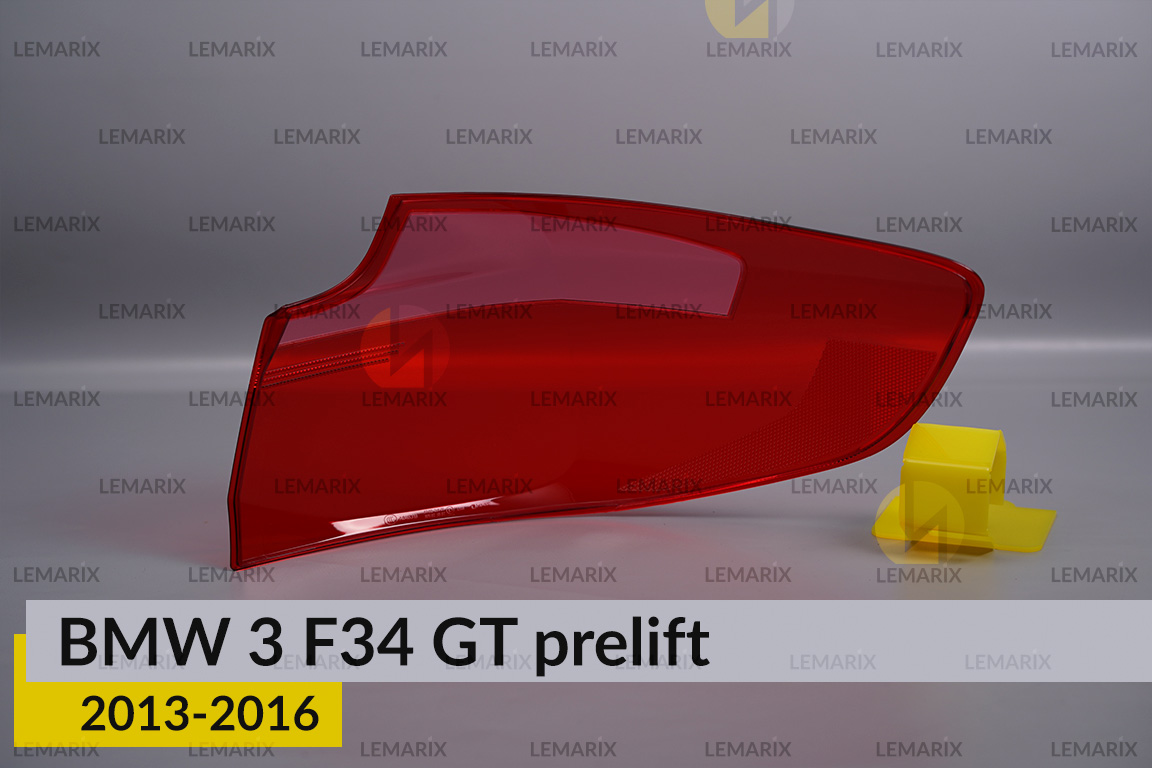 Скло заднього ліхтаря зовнішнє в крилі BMW 3 F34 GT (2013-2016) дорест ліве