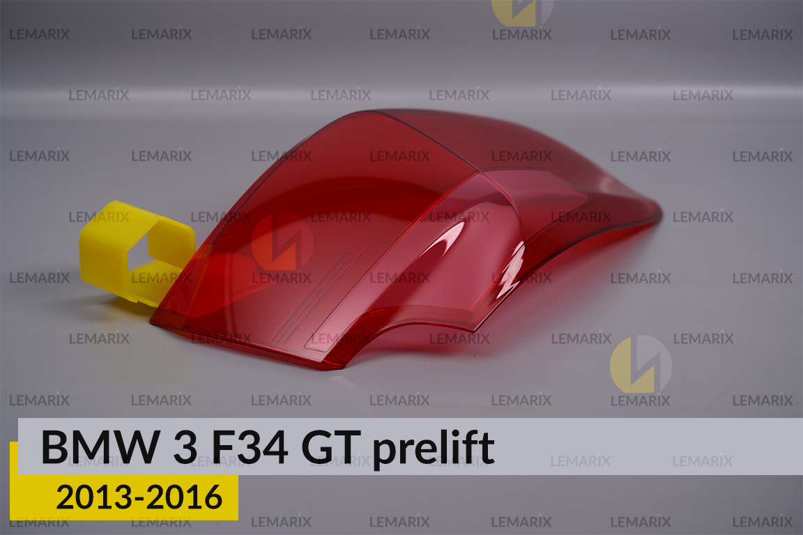 Скло заднього ліхтаря зовнішнє в крилі BMW 3 F34 GT (2013-2016) дорест ліве