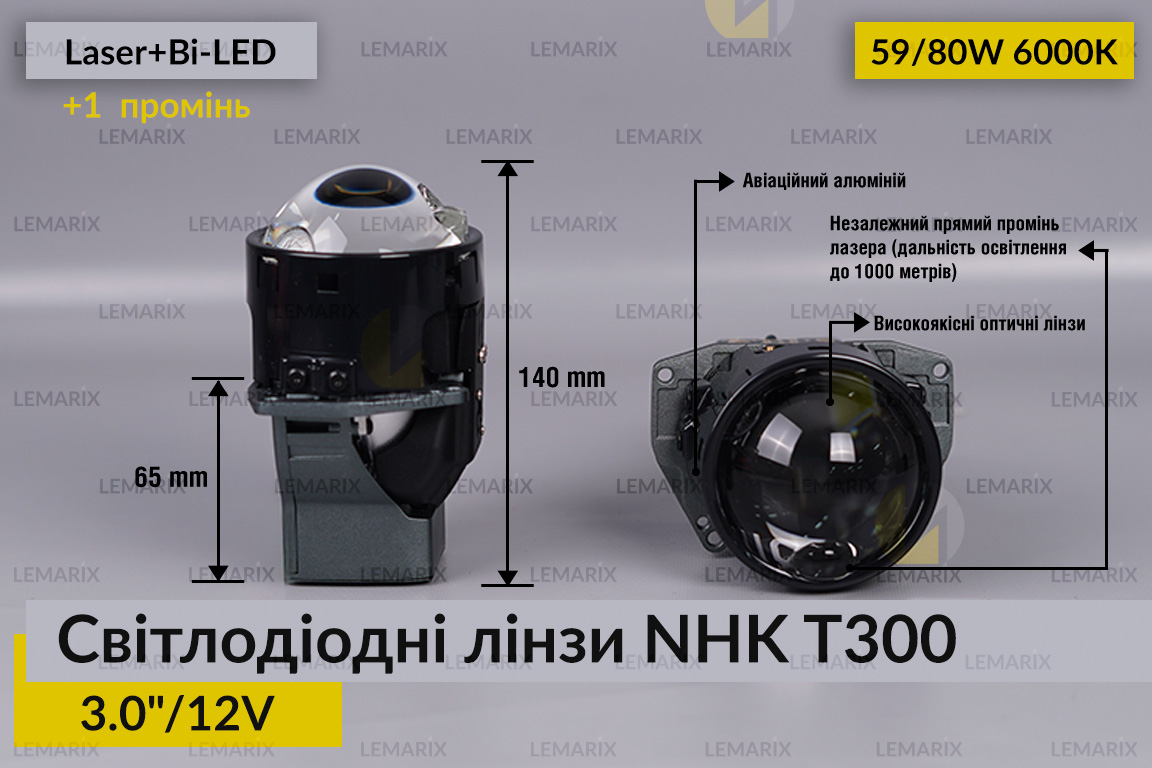 Світлодіодні лінзи NHK T300 3