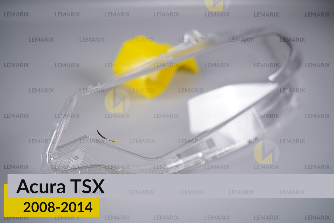 Скло фари Acura TSX (2008-2014) ліве
