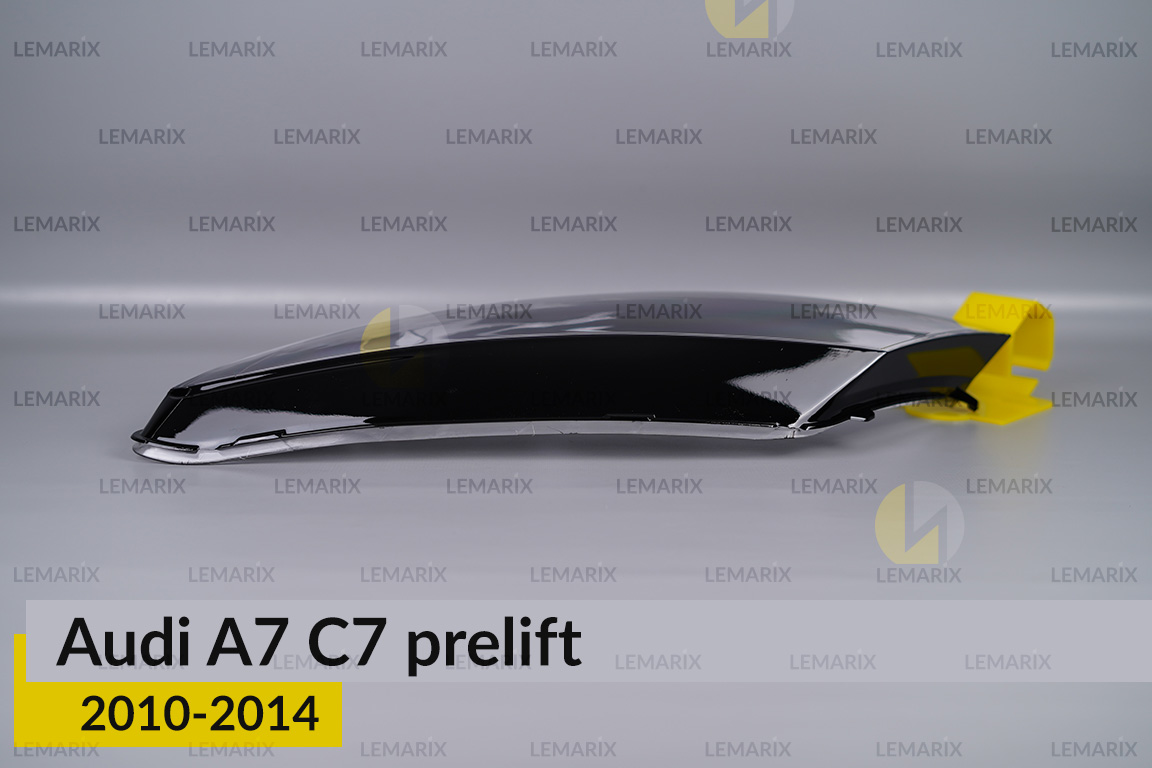 Скло фари Audi A7 C7 (2010-2014) дорест ліве