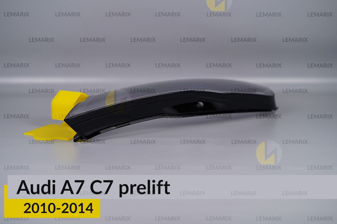 Скло фари Audi A7 C7 (2010-2014) дорест ліве
