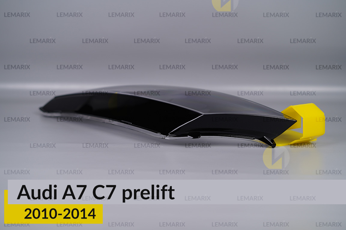 Скло фари Audi A7 C7 (2010-2014) дорест ліве