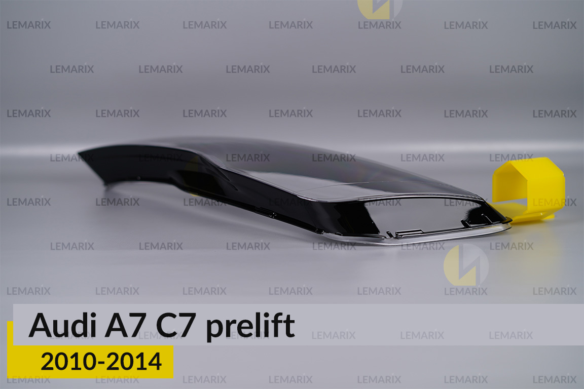 Скло фари Audi A7 C7 (2010-2014) дорест ліве