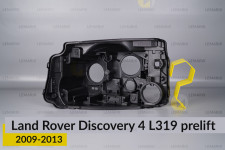 Корпус фары Land Rover Discovery 4 L319 (2009-2013) дорест левый