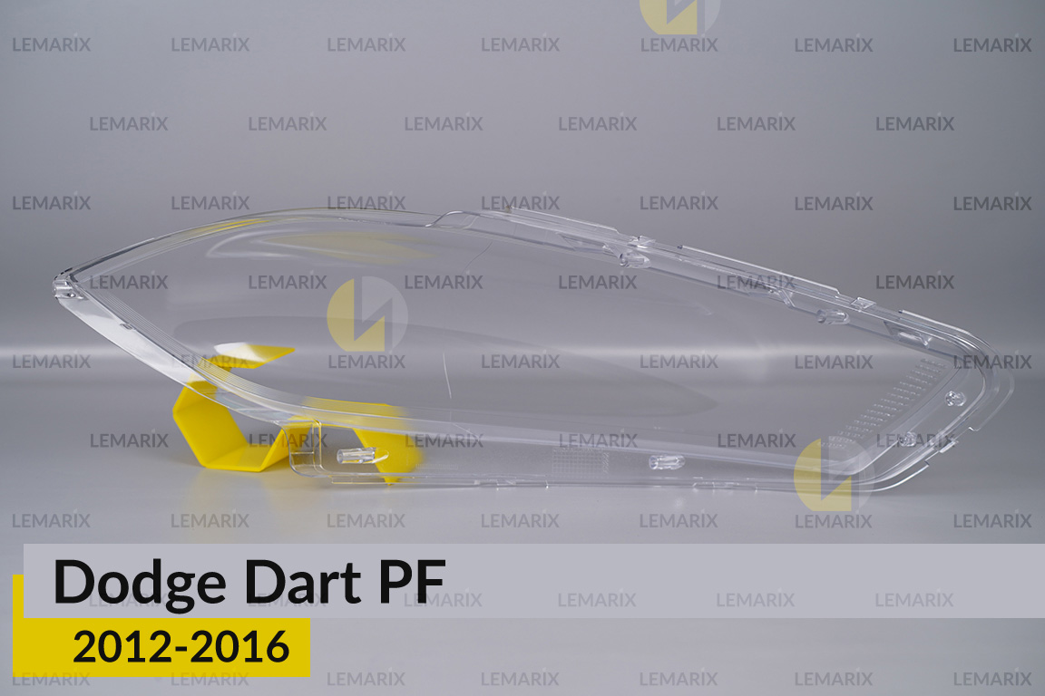Скло фари Dodge Dart PF (2012-2016) ліве