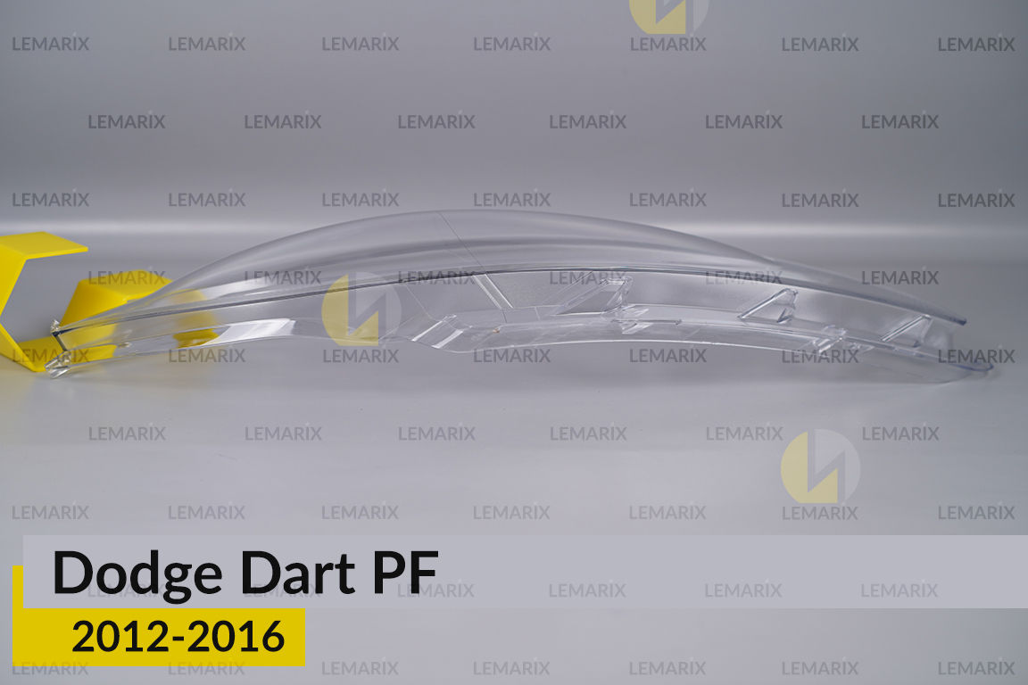 Скло фари Dodge Dart PF (2012-2016) ліве