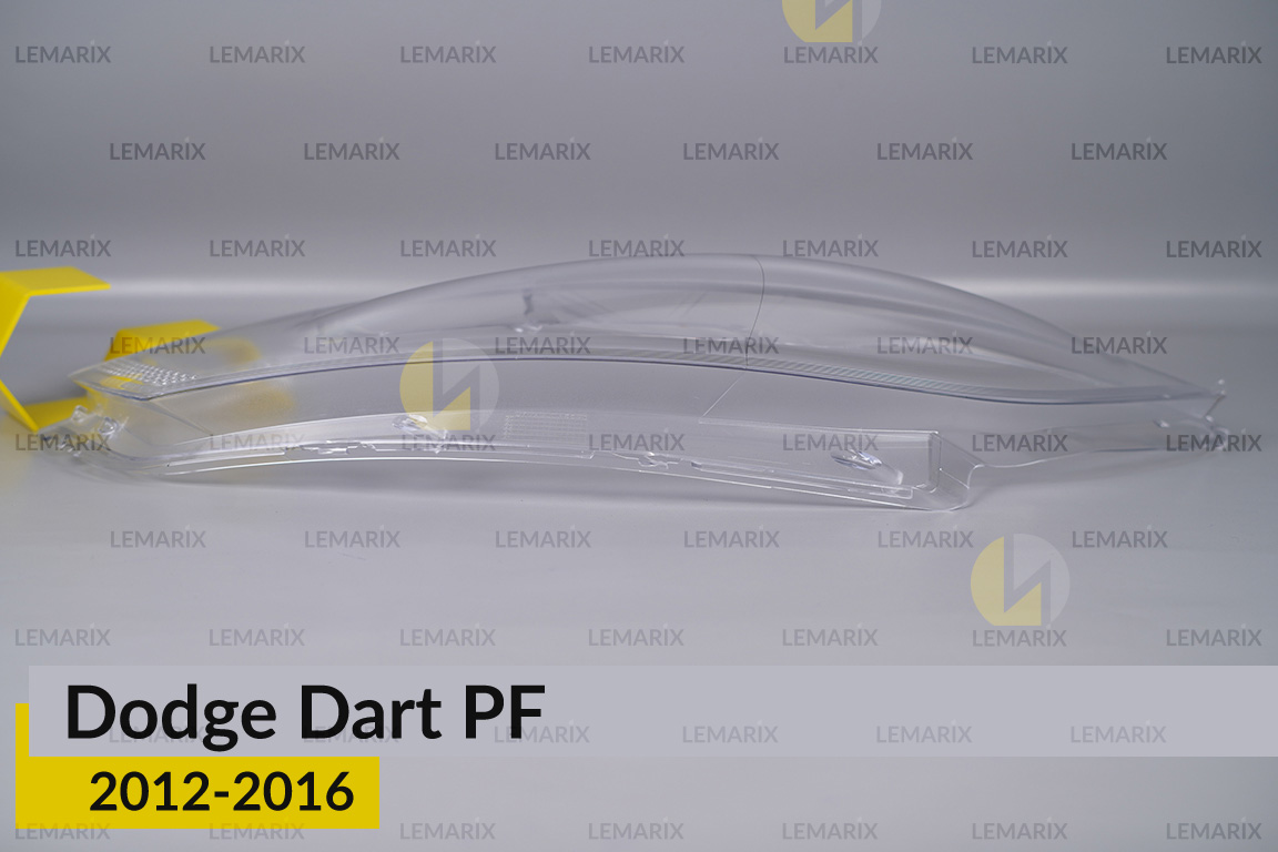 Скло фари Dodge Dart PF (2012-2016) ліве