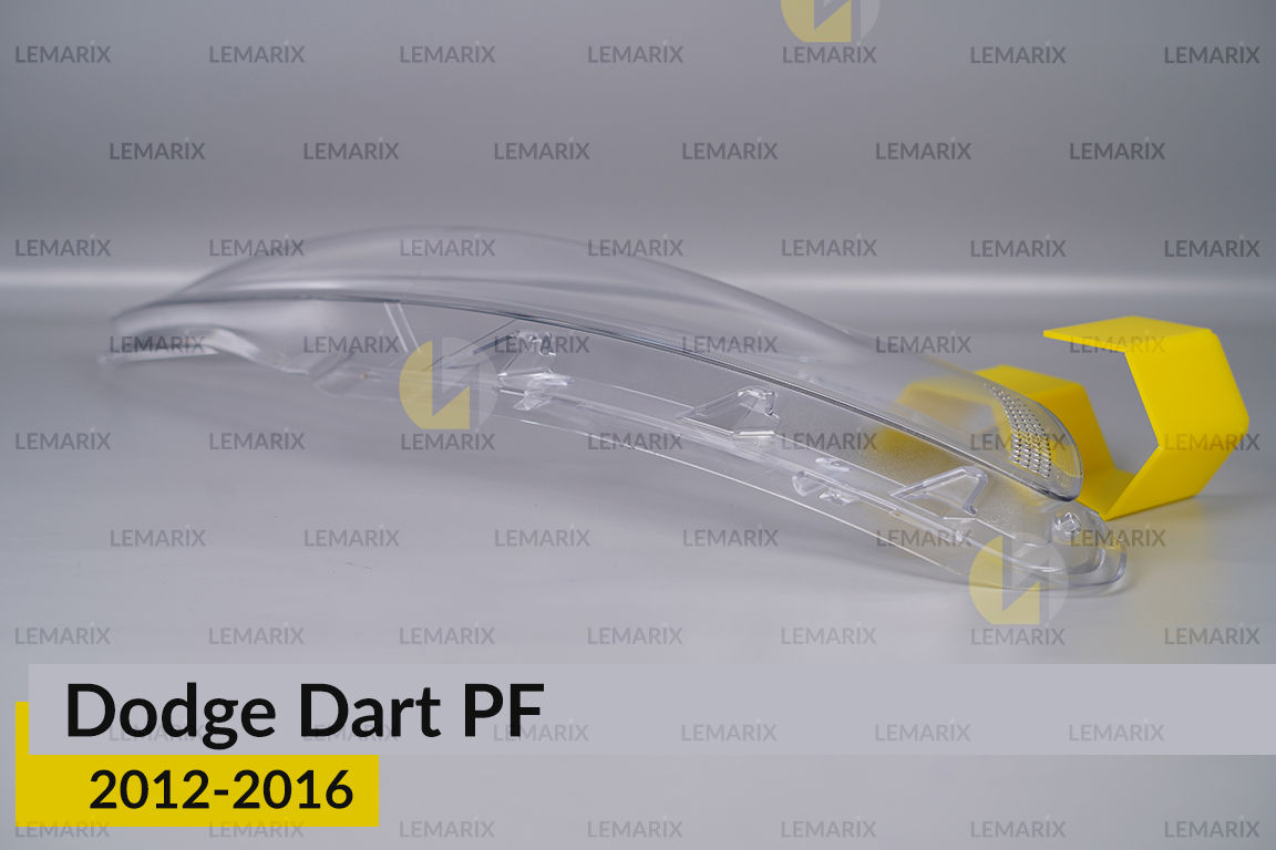 Скло фари Dodge Dart PF (2012-2016) ліве