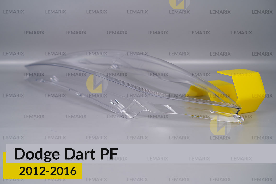 Скло фари Dodge Dart PF (2012-2016) ліве