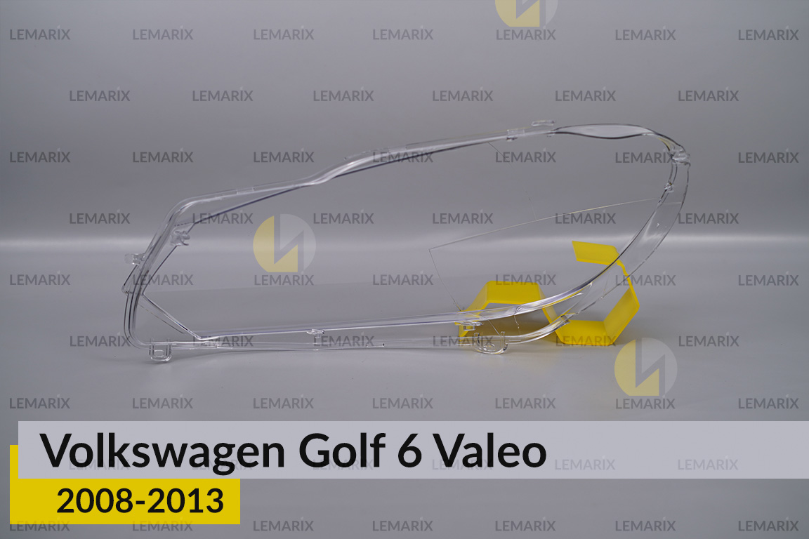 Скло фари VW Volkswagen Golf 6 Valeo (2008-2013) праве