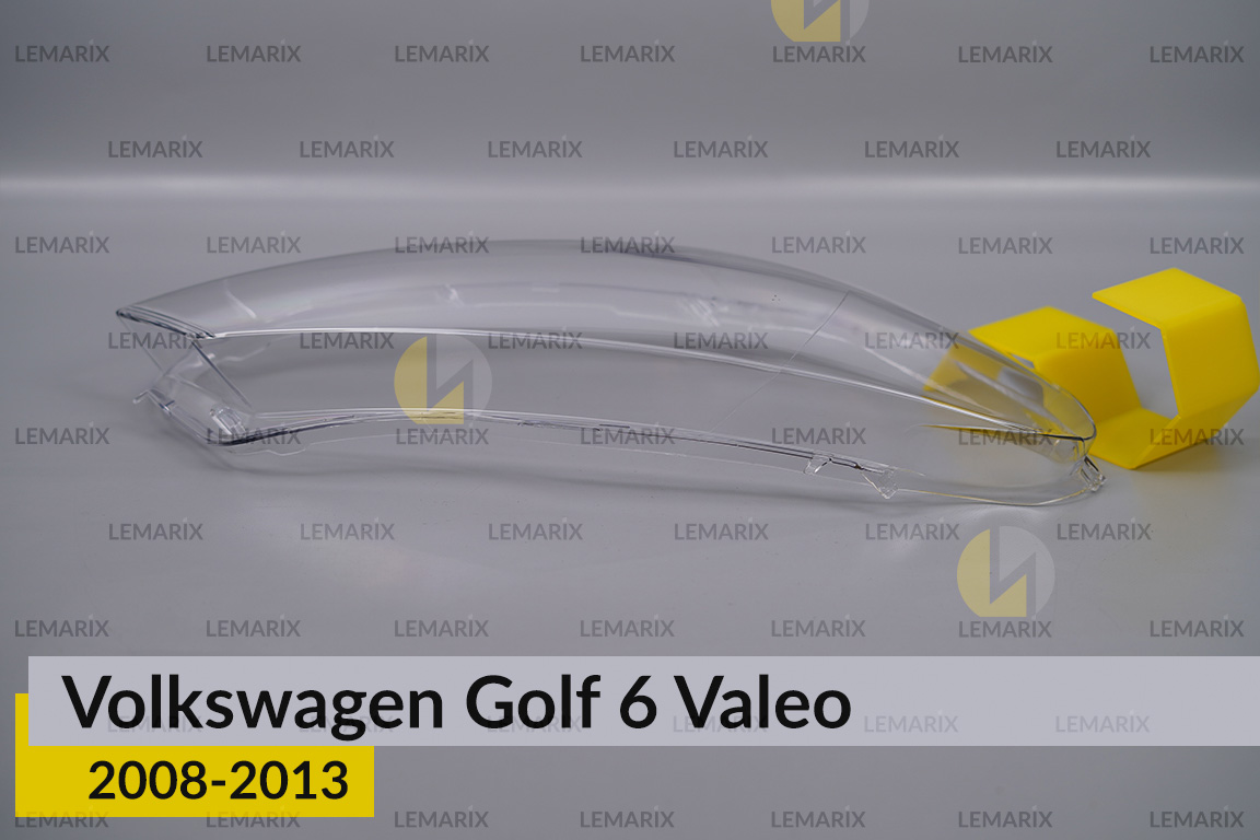 Скло фари VW Volkswagen Golf 6 Valeo (2008-2013) праве