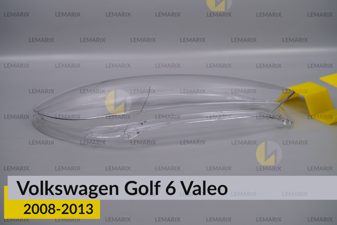 Скло фари VW Volkswagen Golf 6 Valeo (2008-2013) праве