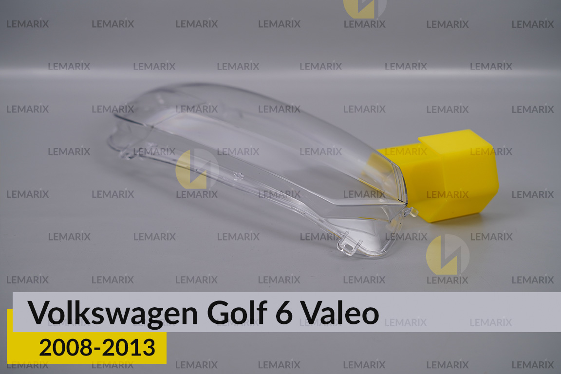 Скло фари VW Volkswagen Golf 6 Valeo (2008-2013) праве