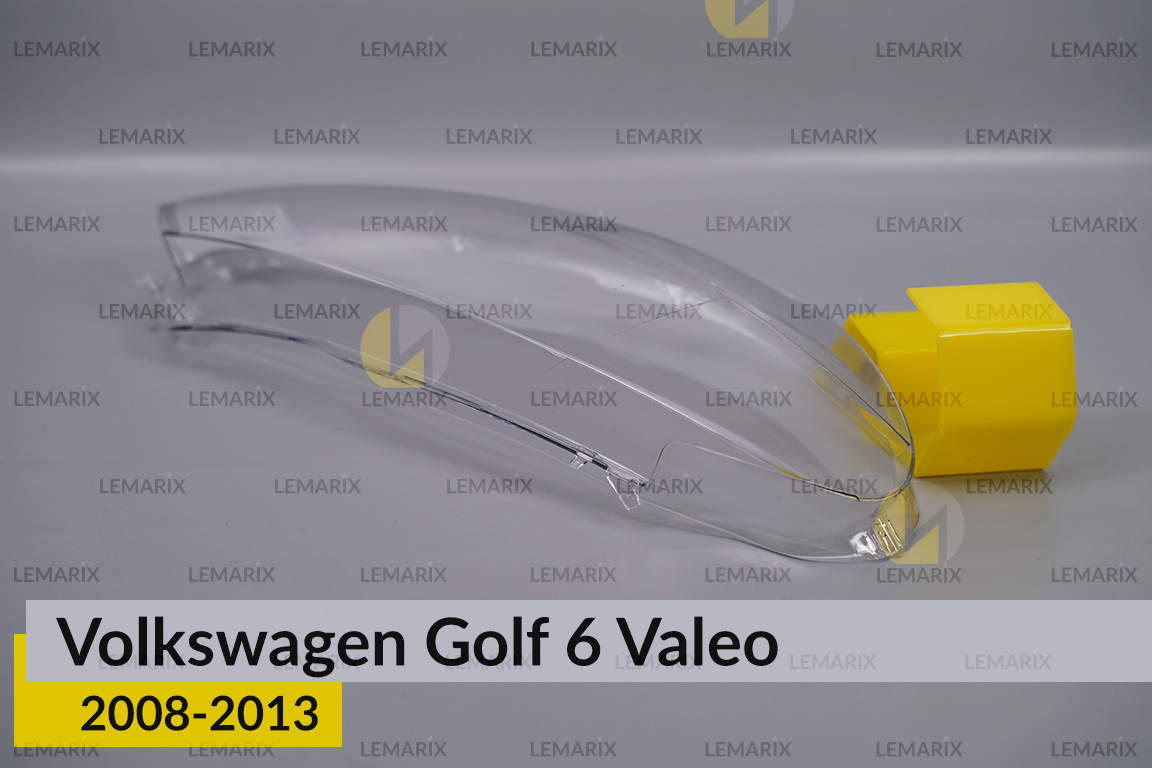 Скло фари VW Volkswagen Golf 6 Valeo (2008-2013) праве