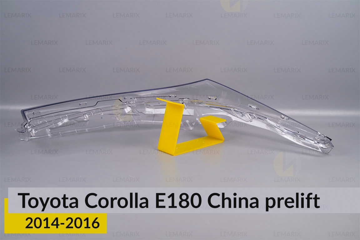 Скло фари Toyota Corolla E180 China (2014-2016) дорест праве