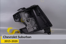 Корпус фари Chevrolet Suburban (2015-2020) правий