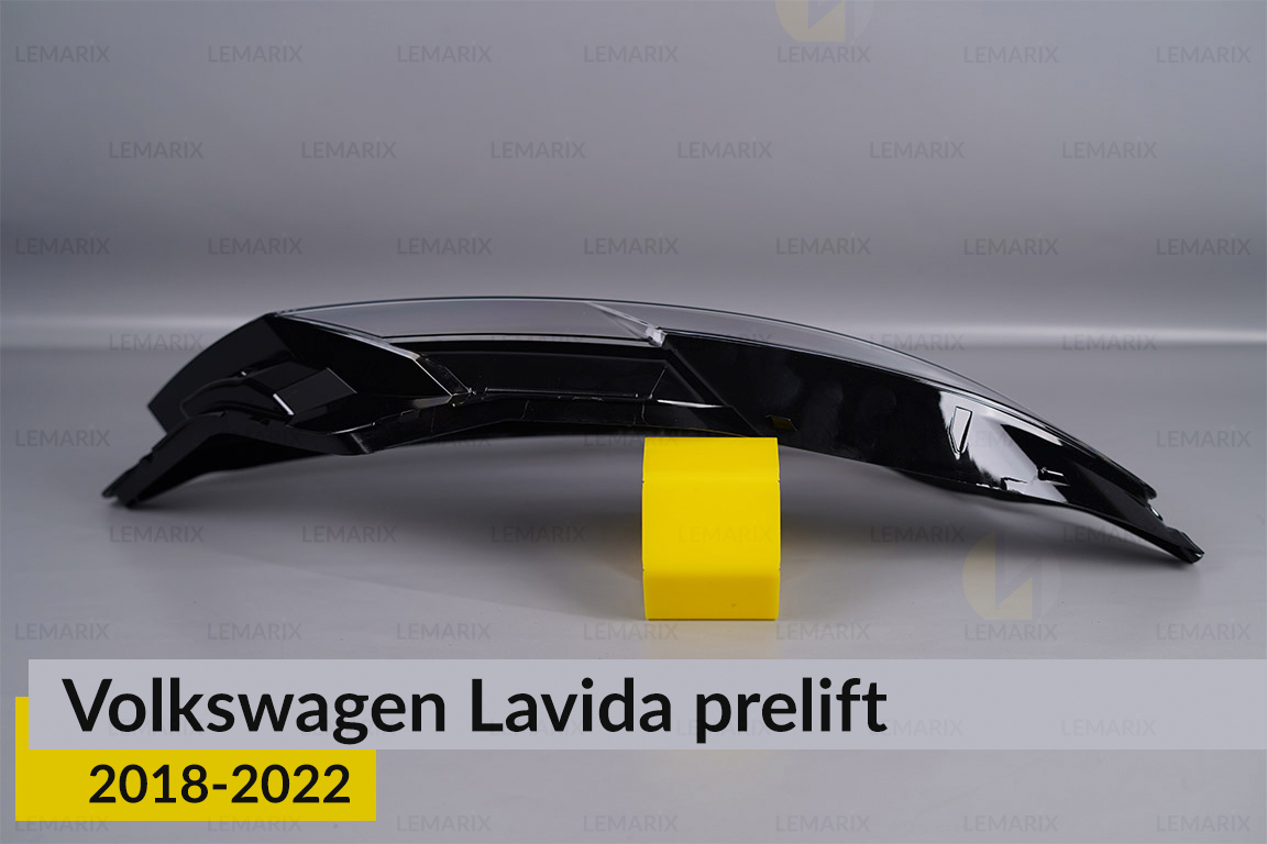 Скло фари VW Volkswagen Lavida (2018-2022) дорест праве