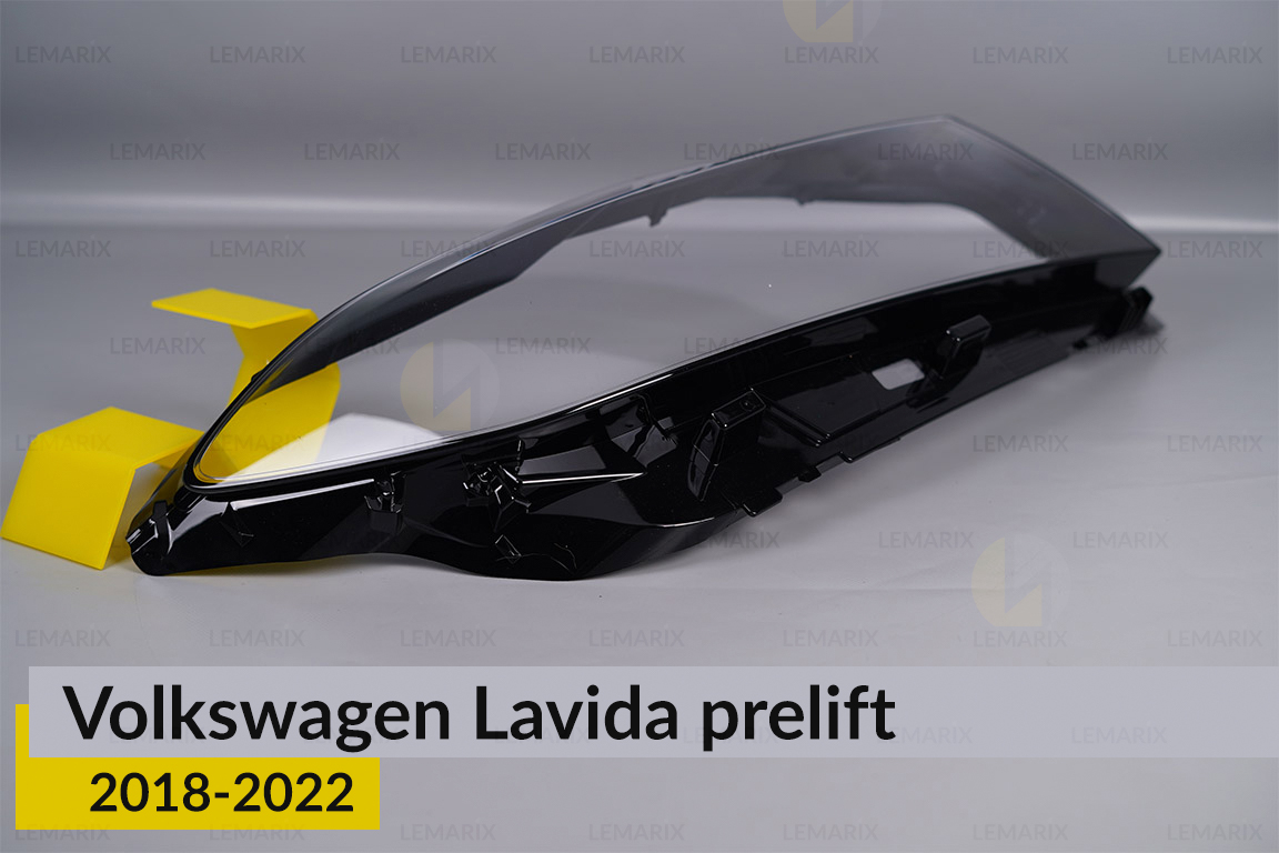 Скло фари VW Volkswagen Lavida (2018-2022) дорест праве