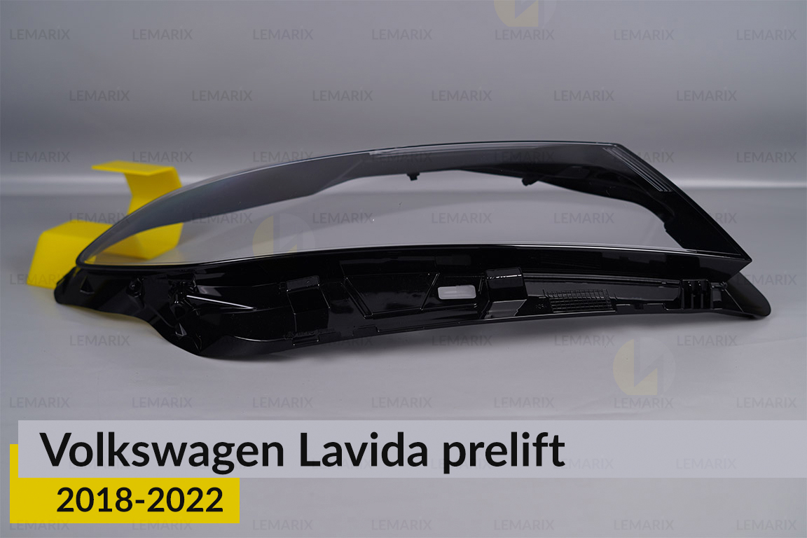 Скло фари VW Volkswagen Lavida (2018-2022) дорест праве