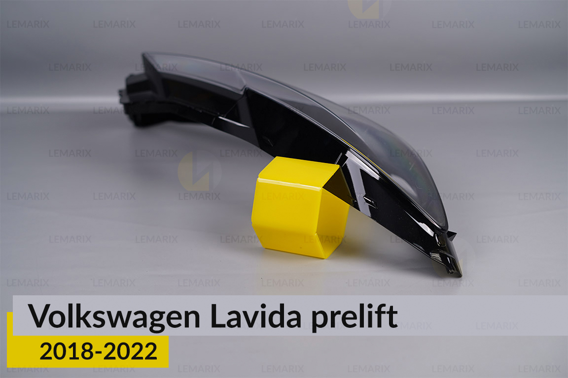 Скло фари VW Volkswagen Lavida (2018-2022) дорест праве