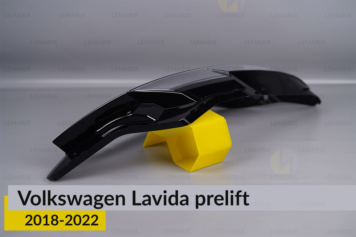 Скло фари VW Volkswagen Lavida (2018-2022) дорест праве