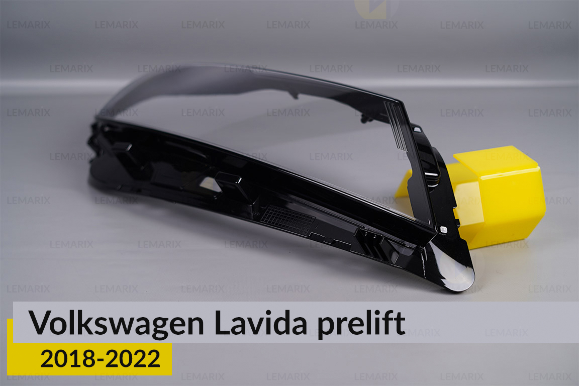 Скло фари VW Volkswagen Lavida (2018-2022) дорест праве