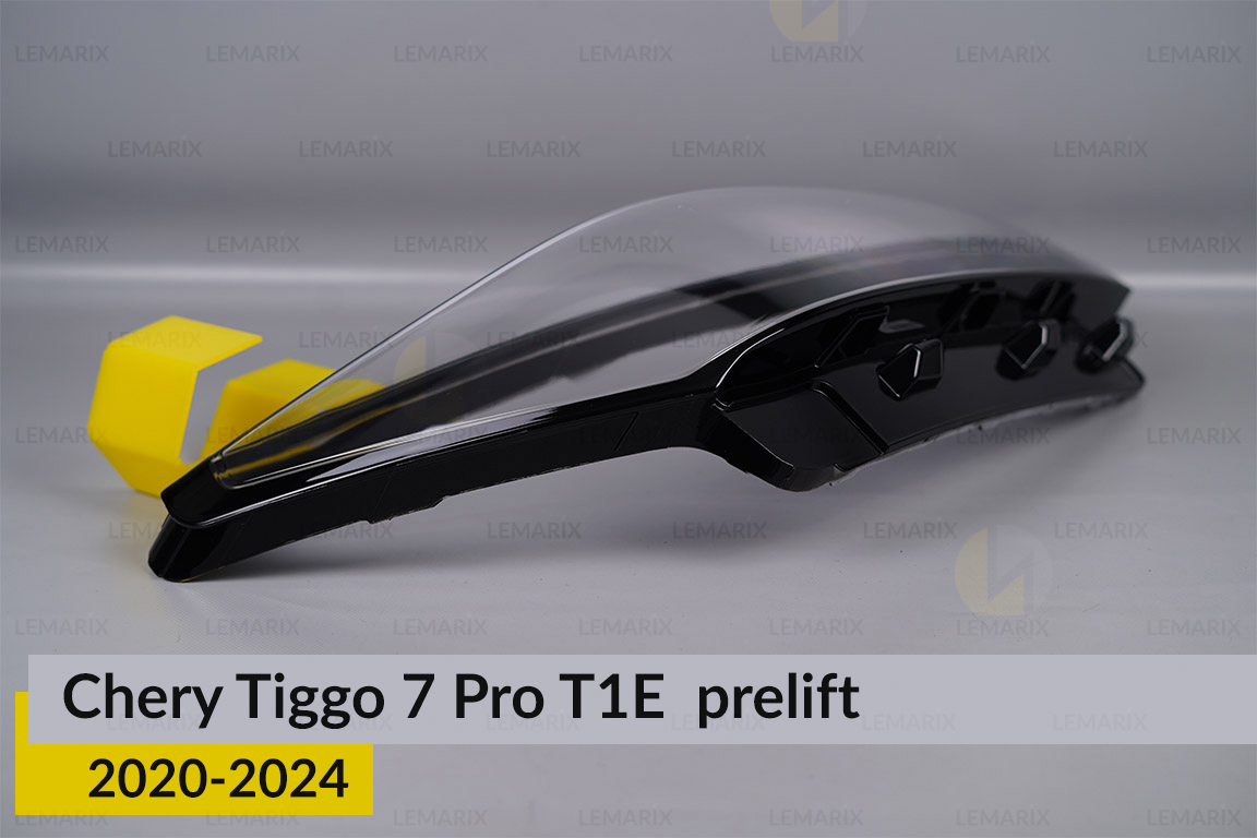 Скло фари Chery Tiggo 7 Pro T1E (2020-2024) дорест праве