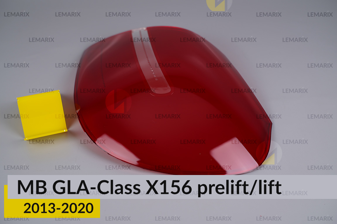 Скло заднього ліхтаря зовнішнє в крилі Mercedes-Benz GLA-Class X156 LED (2013-2017) дорест праве