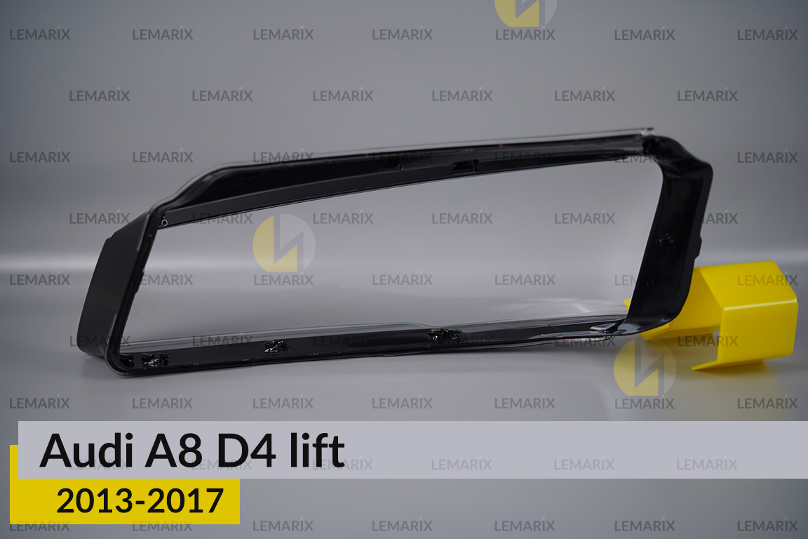 Скло фари Audi A8 D4 (2013-2017) рест праве