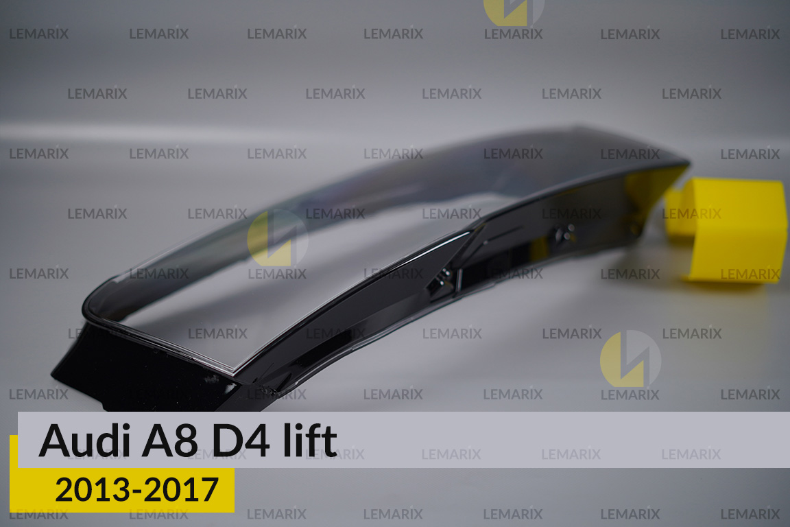 Скло фари Audi A8 D4 (2013-2017) рест праве